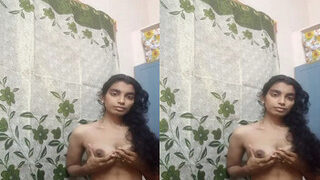 Desi Girl Play With Her Boobs | FSI Blog