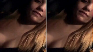 Desi Girl Pressing Her Boobs | FSI Blog