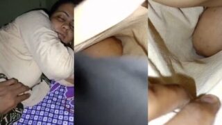 Desi Sleping Wife Boobs Video Capture | FSI Blog